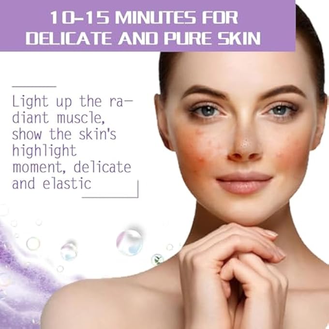 Lezpzay CLEANSING MASK, PIMPLE MASK, BLACKHEAD REMOVER, PEEL-OFF MASK, DEEP CLEANSING FOR OIL CONTROL, PORES, FACE CARE,30ML - Image 2